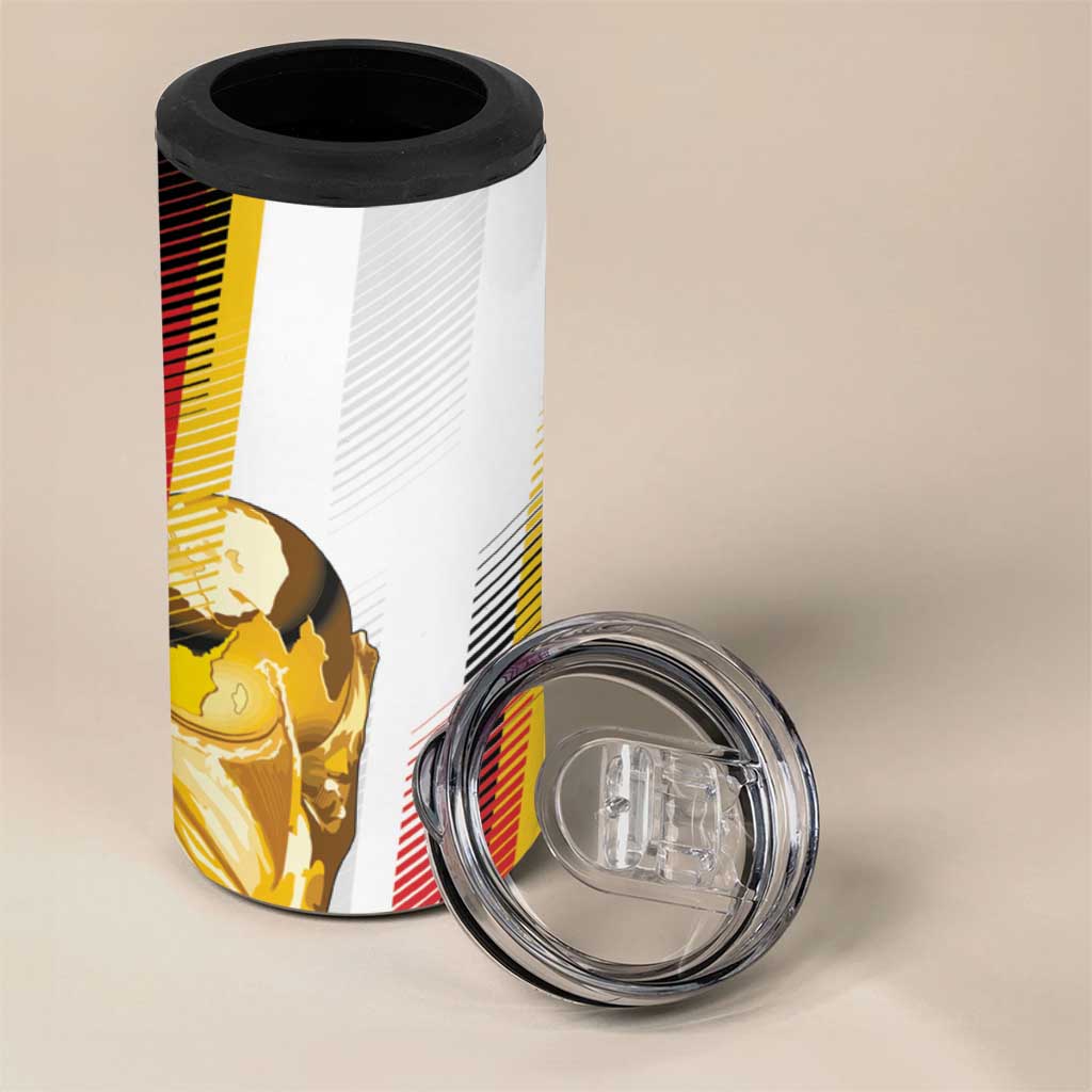 Germany Custom WC2026 Die Nationalelf 4 in 1 Can Cooler Tumbler - Wonder Print Shop