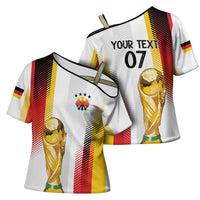 Germany Custom WC2026 Die Nationalelf Cross Shoulder Shirt - Wonder Print Shop