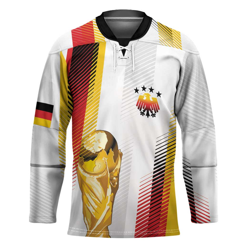 Germany Custom WC2026 Die Nationalelf Hockey Jersey - Wonder Print Shop