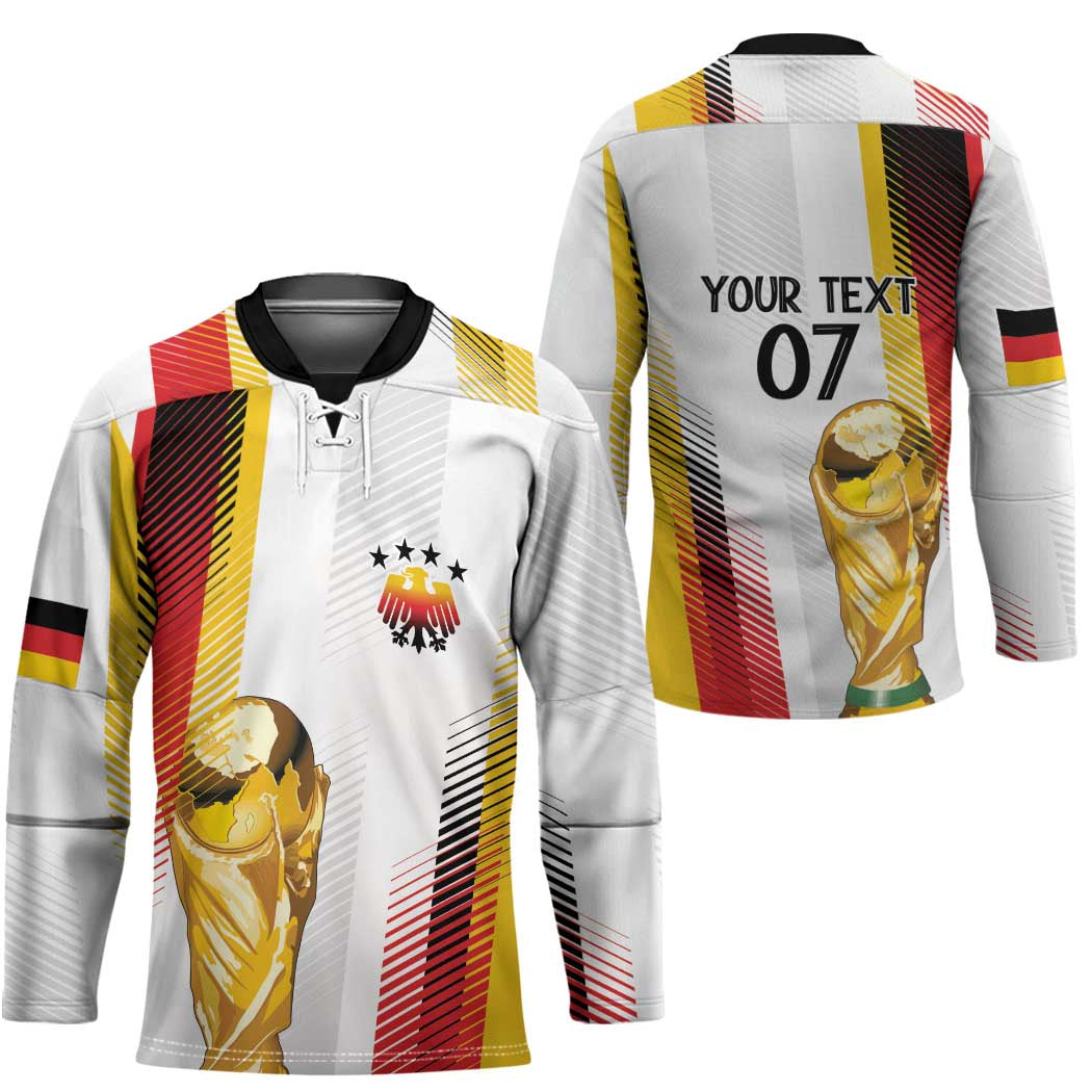 Germany Custom WC2026 Die Nationalelf Hockey Jersey - Wonder Print Shop