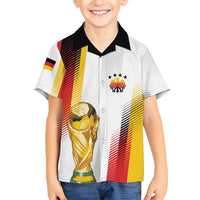 Germany Custom WC2026 Die Nationalelf Kid Hawaiian Shirt - Wonder Print Shop