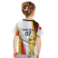 Germany Custom WC2026 Die Nationalelf Kid T Shirt - Wonder Print Shop