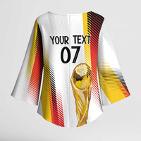 Germany Custom WC2026 Die Nationalelf Kimono Sleeve Blouse - Wonder Print Shop