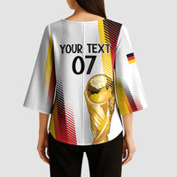 Germany Custom WC2026 Die Nationalelf Kimono Sleeve Blouse - Wonder Print Shop