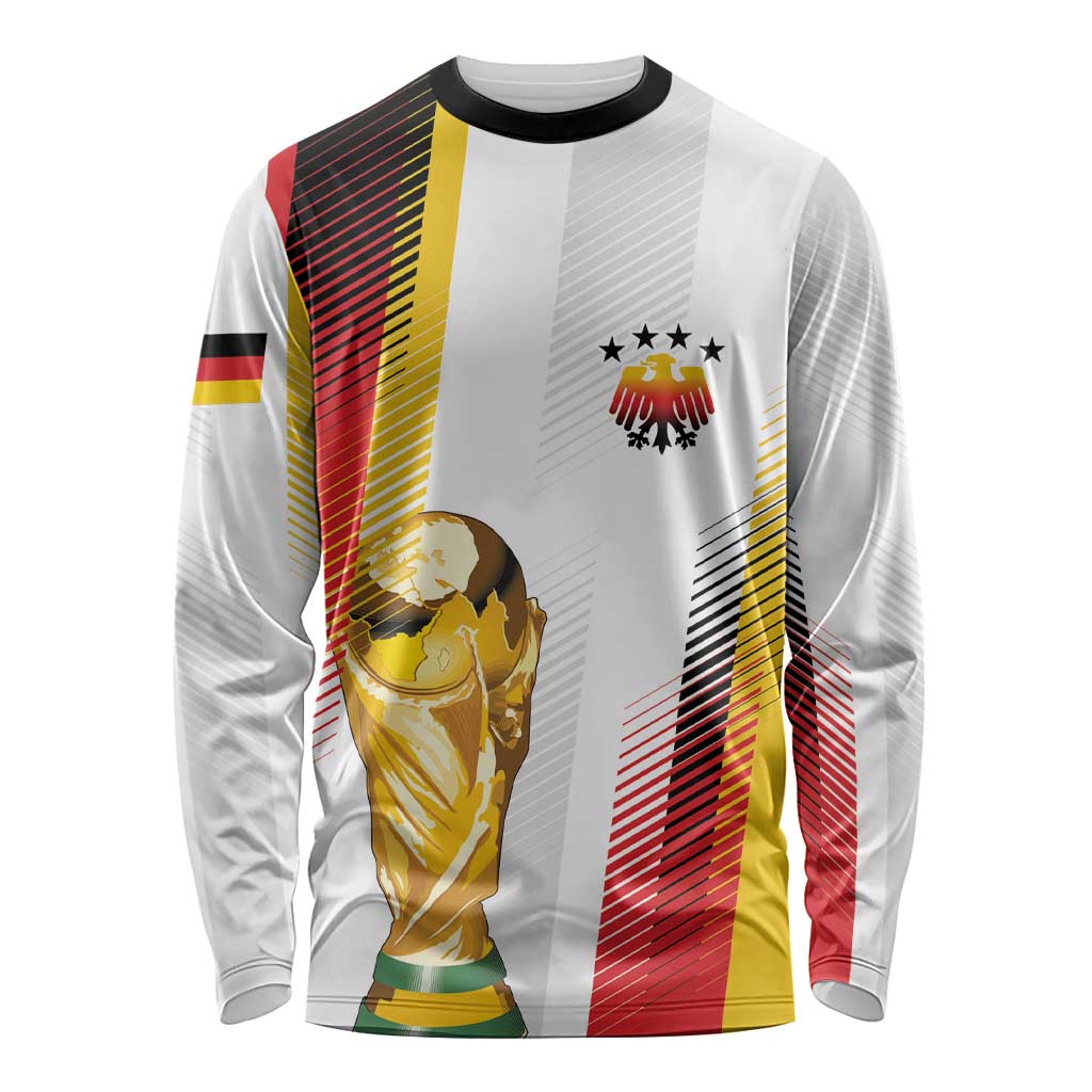 Germany Custom WC2026 Die Nationalelf Long Sleeve Shirt - Wonder Print Shop