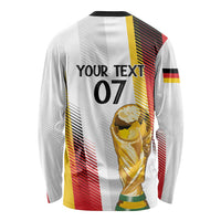 Germany Custom WC2026 Die Nationalelf Long Sleeve Shirt - Wonder Print Shop