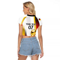 Germany Custom WC2026 Die Nationalelf Raglan Cropped T Shirt - Wonder Print Shop
