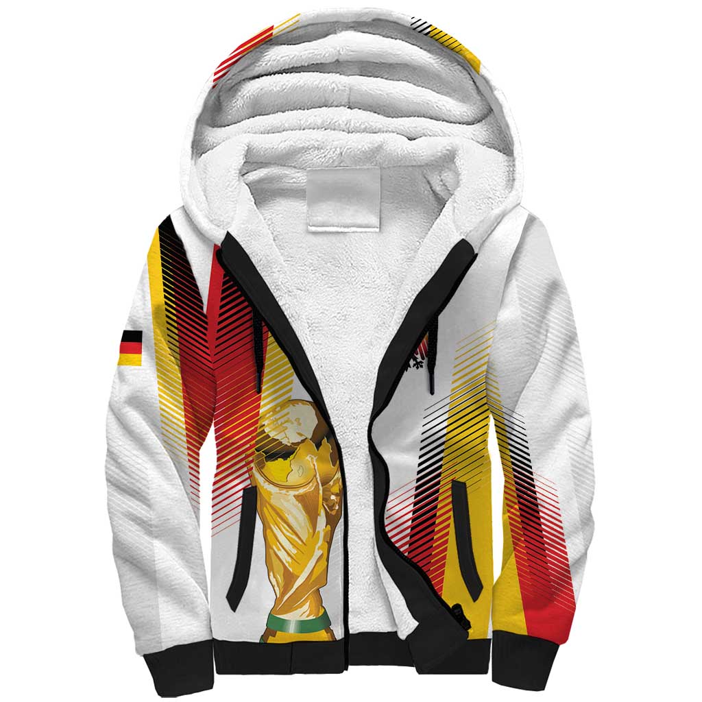 Germany Custom WC2026 Die Nationalelf Sherpa Hoodie - Wonder Print Shop