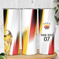 Germany Custom WC2026 Die Nationalelf Skinny Tumbler - Wonder Print Shop