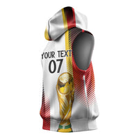 Germany Custom WC2026 Die Nationalelf Sleeveless Hoodie - Wonder Print Shop