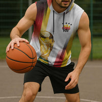 Germany Custom WC2026 Die Nationalelf Sleeveless Hoodie - Wonder Print Shop