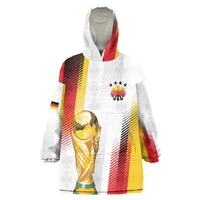 Germany Custom WC2026 Die Nationalelf Wearable Blanket Hoodie - Wonder Print Shop