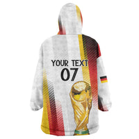 Germany Custom WC2026 Die Nationalelf Wearable Blanket Hoodie - Wonder Print Shop