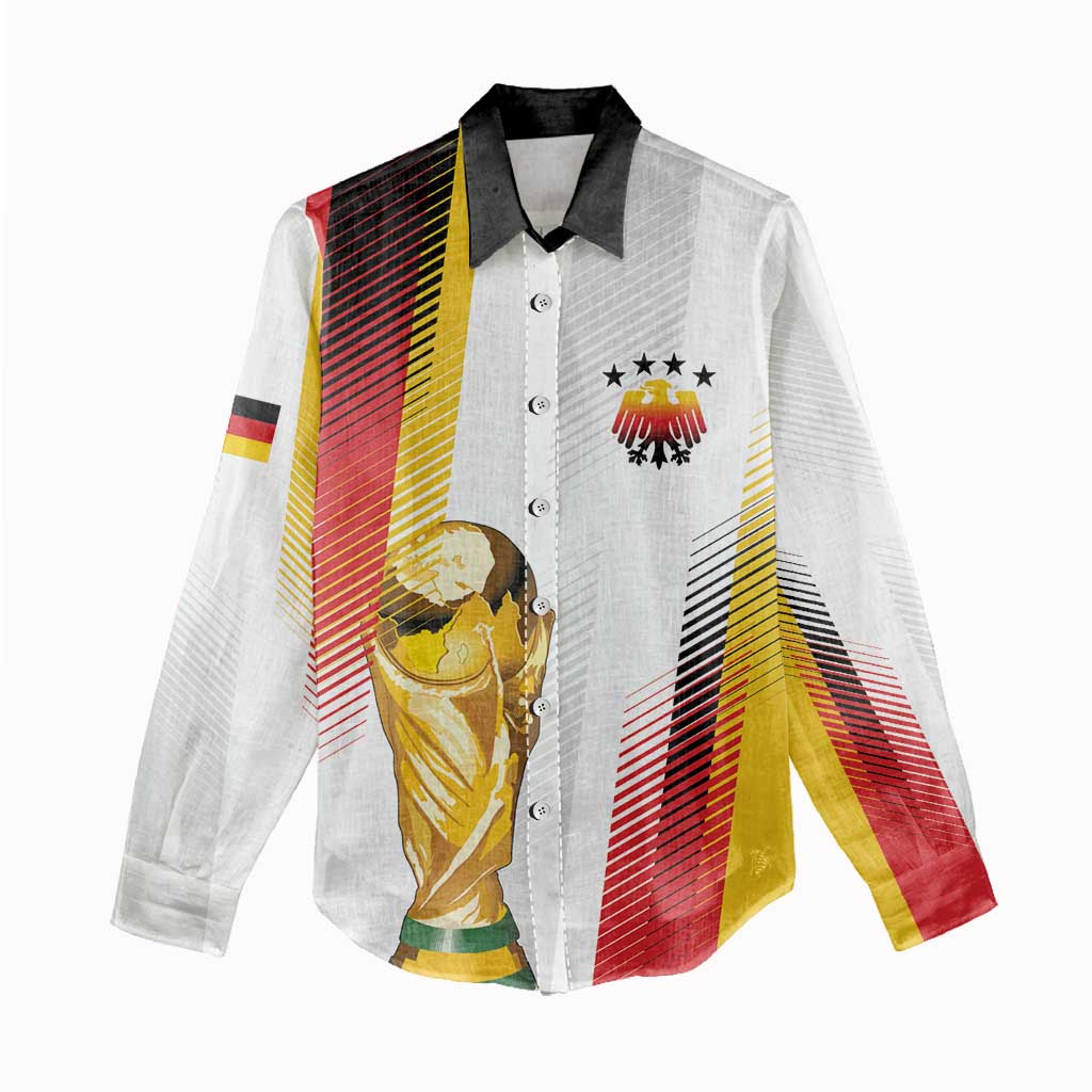 Germany Custom WC2026 Die Nationalelf Women Casual Shirt - Wonder Print Shop