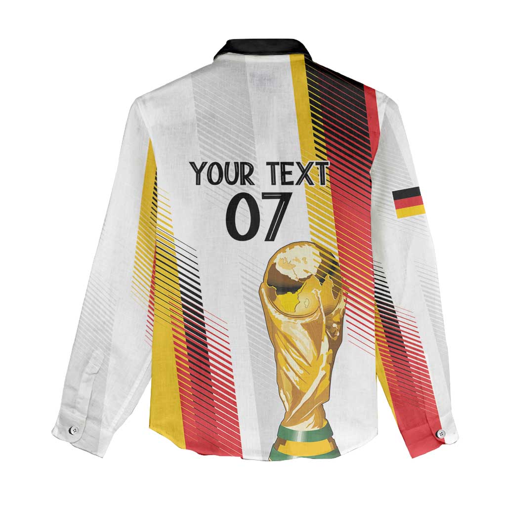 Germany Custom WC2026 Die Nationalelf Women Casual Shirt - Wonder Print Shop