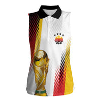 Germany Custom WC2026 Die Nationalelf Women Sleeveless Polo Shirt - Wonder Print Shop