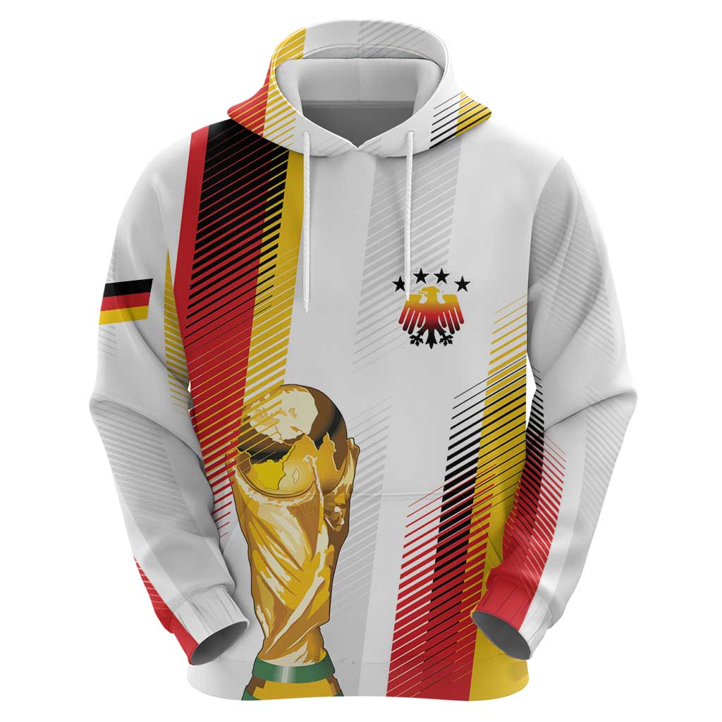 Germany Custom WC2026 Die Nationalelf Zip Hoodie - Wonder Print Shop