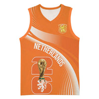 Netherlands Custom Orange Lions WC2026 Basketball Jersey - Wonder Print Shop