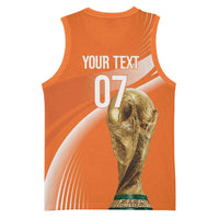 Netherlands Custom Orange Lions WC2026 Basketball Jersey - Wonder Print Shop