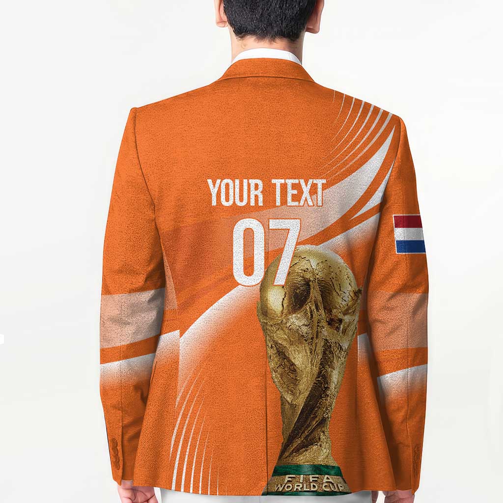 Netherlands Custom Orange Lions WC2026 Blazer - Wonder Print Shop