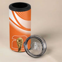 Netherlands Custom Orange Lions WC2026 4 in 1 Can Cooler Tumbler - Wonder Print Shop