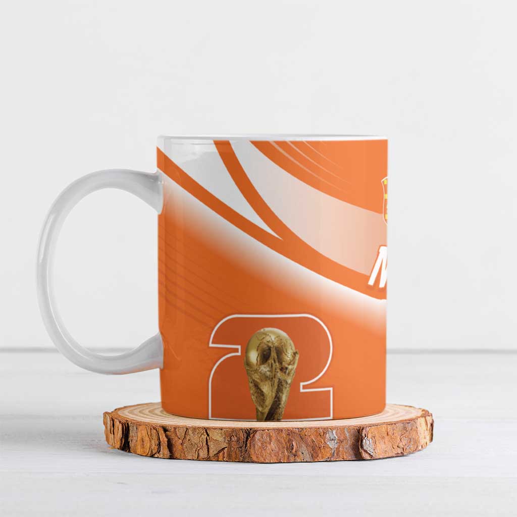 Netherlands Custom Orange Lions WC2026 Ceramic Mug - Wonder Print Shop