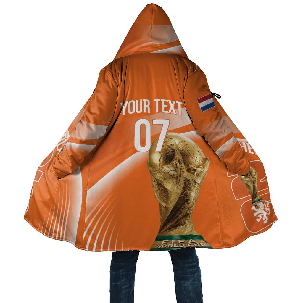 Netherlands Custom Orange Lions WC2026 Cloak - Wonder Print Shop
