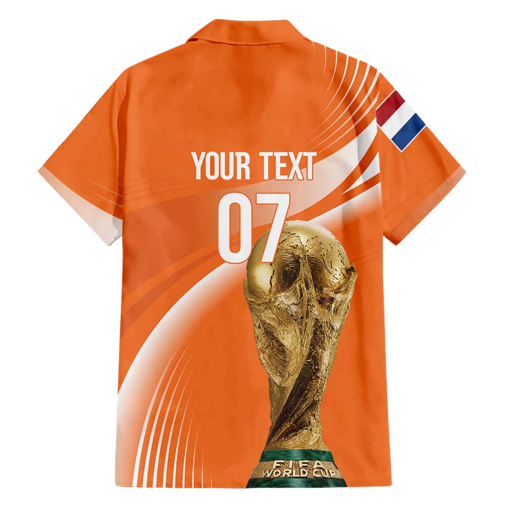 Netherlands Custom Orange Lions WC2026 Hawaiian Shirt - Wonder Print Shop