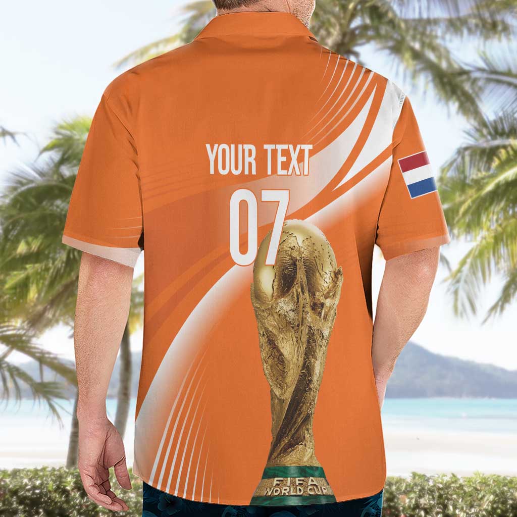 Netherlands Custom Orange Lions WC2026 Hawaiian Shirt - Wonder Print Shop