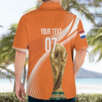 Netherlands Custom Orange Lions WC2026 Hawaiian Shirt - Wonder Print Shop