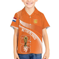 Netherlands Custom Orange Lions WC2026 Hawaiian Shirt - Wonder Print Shop
