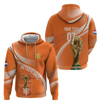 Netherlands Custom Orange Lions WC2026 Hoodie - Wonder Print Shop