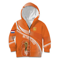 Netherlands Custom Orange Lions WC2026 Kid Hoodie - Wonder Print Shop