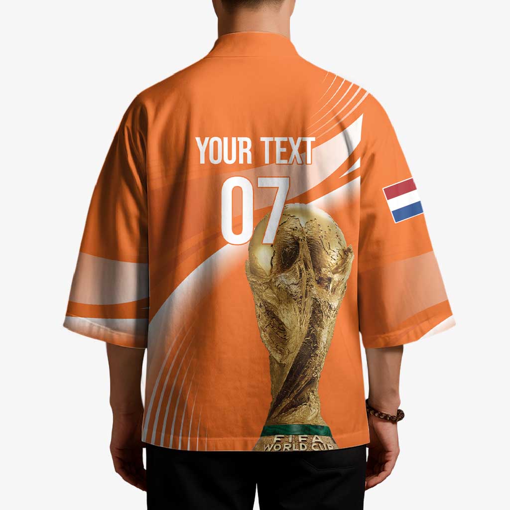Netherlands Custom Orange Lions WC2026 Kimono - Wonder Print Shop