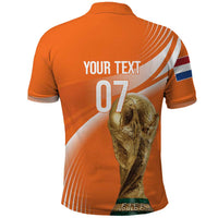 Netherlands Custom Orange Lions WC2026 Polo Shirt - Wonder Print Shop