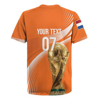 Netherlands Custom Orange Lions WC2026 Rugby Jersey - Wonder Print Shop