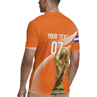 Netherlands Custom Orange Lions WC2026 Rugby Jersey - Wonder Print Shop
