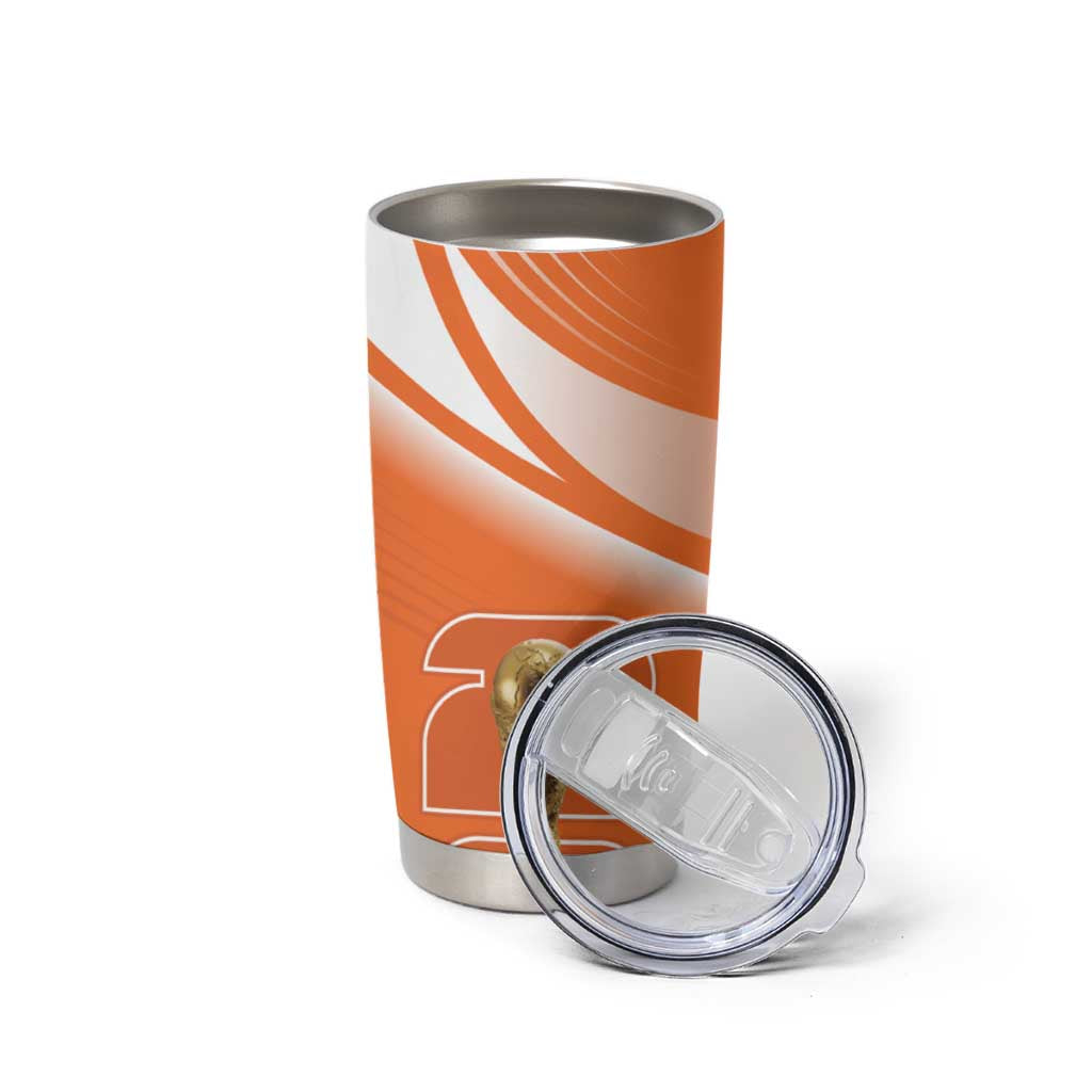 Netherlands Custom Orange Lions WC2026 Tumbler Cup - Wonder Print Shop