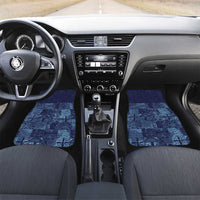 Yoruba Adire Eleko Patterns Car Mats Indigo Vintage