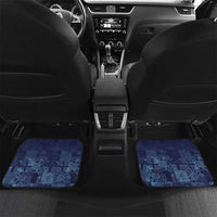 Yoruba Adire Eleko Patterns Car Mats Indigo Vintage