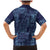 Yoruba Adire Eleko Patterns Family Matching Mermaid Dress and Hawaiian Shirt Indigo Vintage