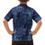 Yoruba Adire Eleko Patterns Family Matching Summer Maxi Dress and Hawaiian Shirt Indigo Vintage