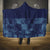 Yoruba Adire Eleko Patterns Hooded Blanket Indigo Vintage