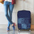 Yoruba Adire Eleko Patterns Luggage Cover Indigo Vintage