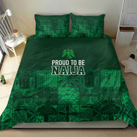 Nigeria Yoruba Adire Patterns Bedding Set Proud To Be Naija