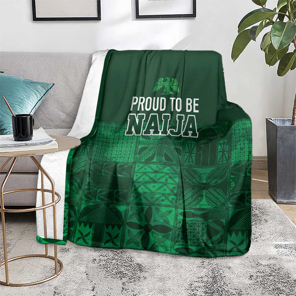 Nigeria Yoruba Adire Patterns Blanket Proud To Be Naija