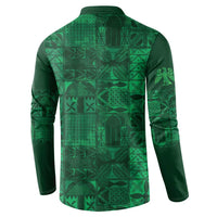 Nigeria Yoruba Adire Patterns Button Sweatshirt Proud To Be Naija