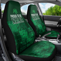 Nigeria Yoruba Adire Patterns Car Seat Cover Proud To Be Naija
