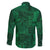 Nigeria Yoruba Adire Patterns Family Matching Long Sleeve Bodycon Dress and Hawaiian Shirt Proud To Be Naija