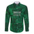 Nigeria Yoruba Adire Patterns Family Matching Off The Shoulder Long Sleeve Dress and Hawaiian Shirt Proud To Be Naija
